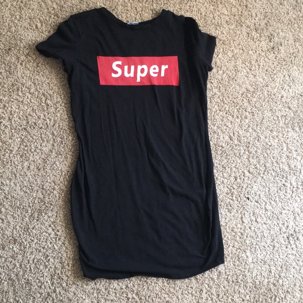 Fashion nova plus size t shirt dress